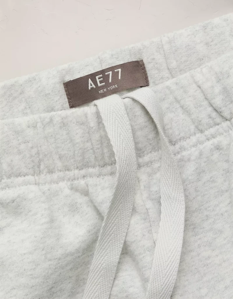 AE77 Balloon-Leg Tie-Hem Jogger