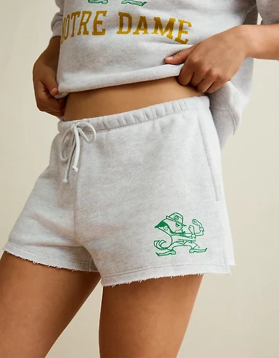 Short en molleton Notre Dame AE