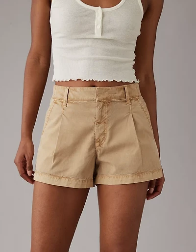 Short long à taille haute AE