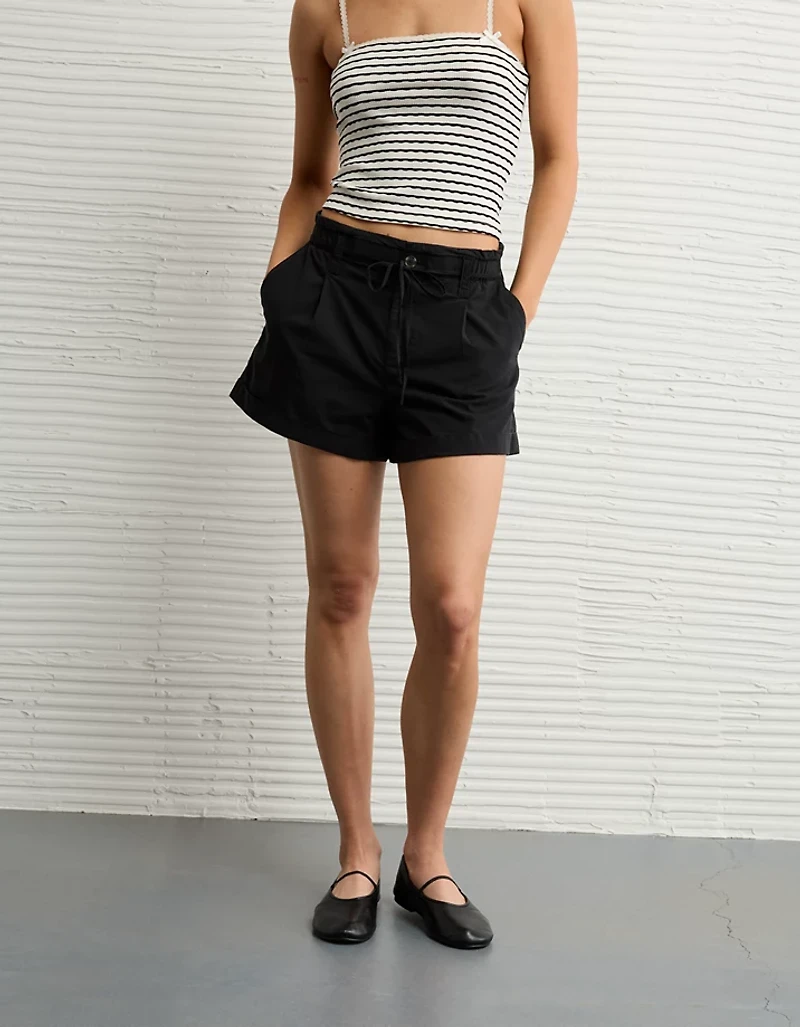 AE Stretch High-Waisted Lightweight Trouser Short