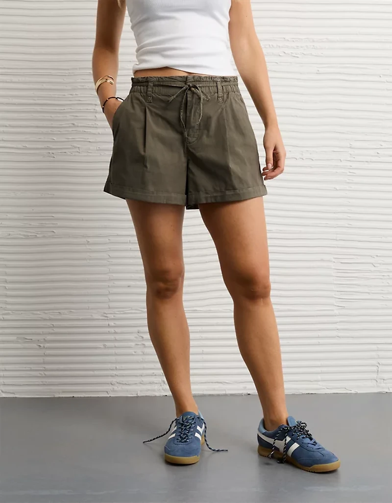 AE Stretch High-Waisted Lightweight Trouser Short