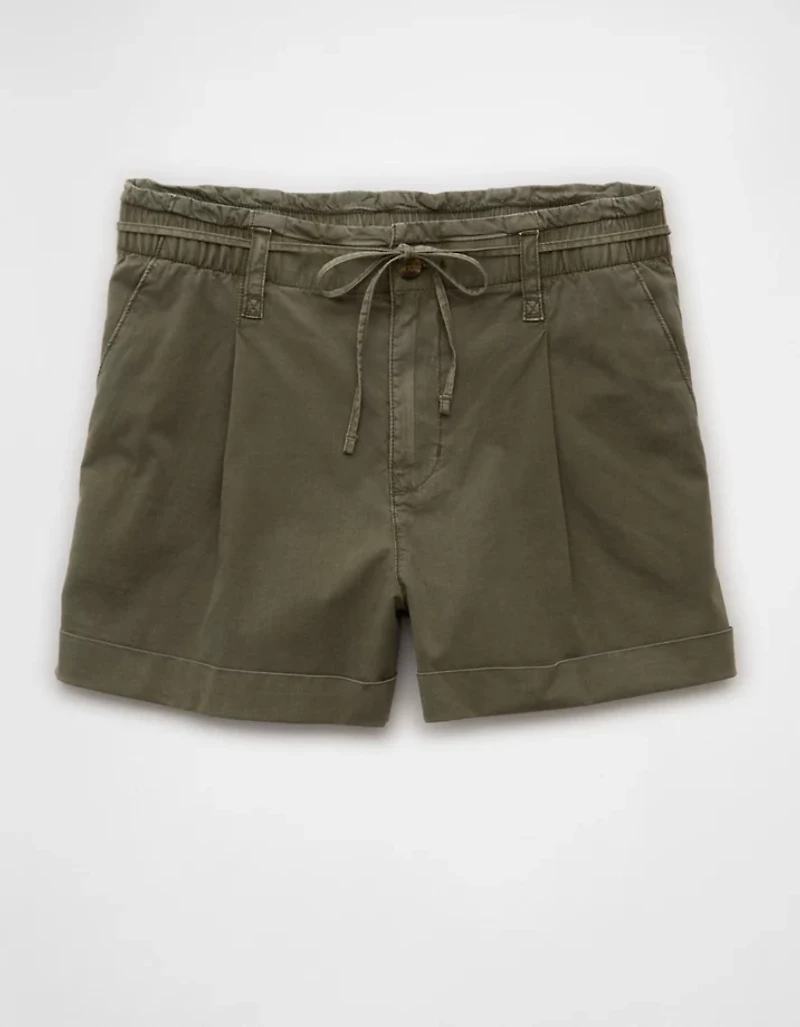 AE Stretch High-Waisted Lightweight Trouser Short