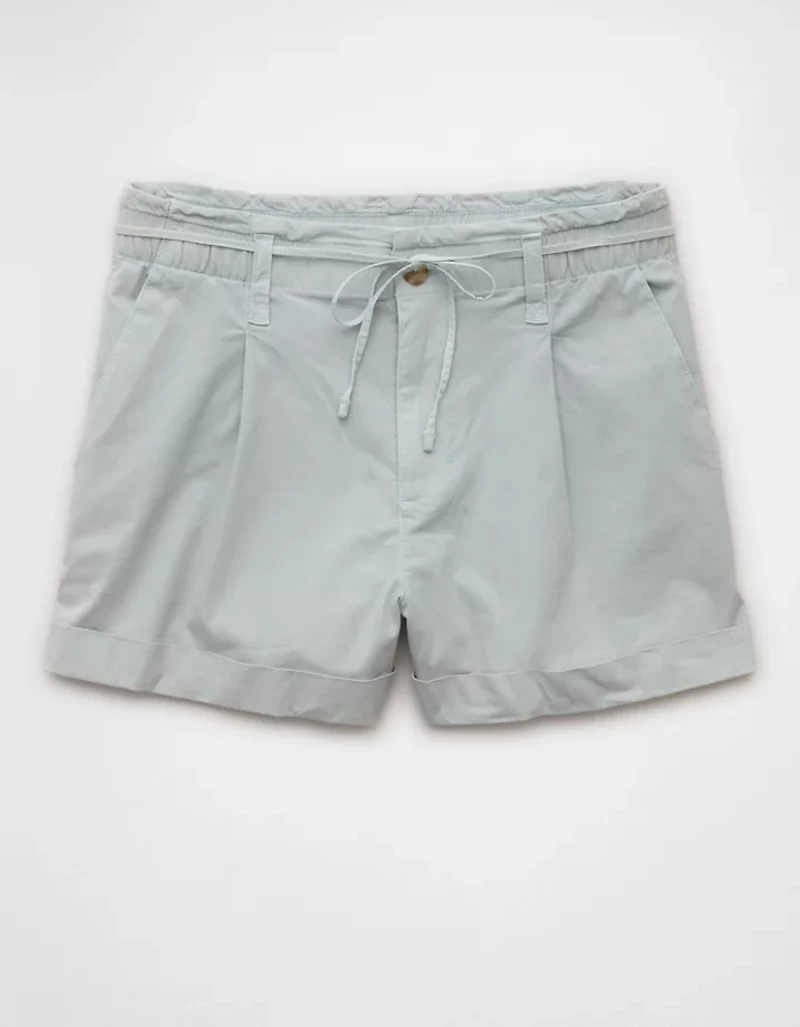 Short de ville léger à taille haute extensible AE