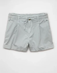 Short de ville léger à taille haute extensible AE