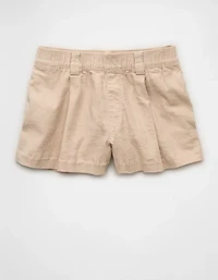 AE Stretch High-Waisted Pleated Trouser Short