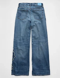 AE Syd Dreamy Drape Stretch Super High-Waisted Baggy Wide-Leg Jean