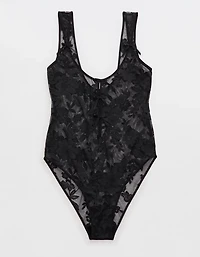 Show Off Feeling Femme Lace Bodysuit