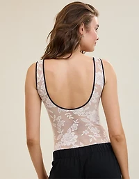 Show Off Feeling Femme Lace Bodysuit
