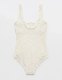 Show Off Vintage Lace Scoop Bodysuit