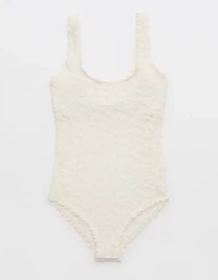Show Off Vintage Lace Scoop Bodysuit