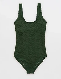 Show Off Vintage Lace Scoop Bodysuit