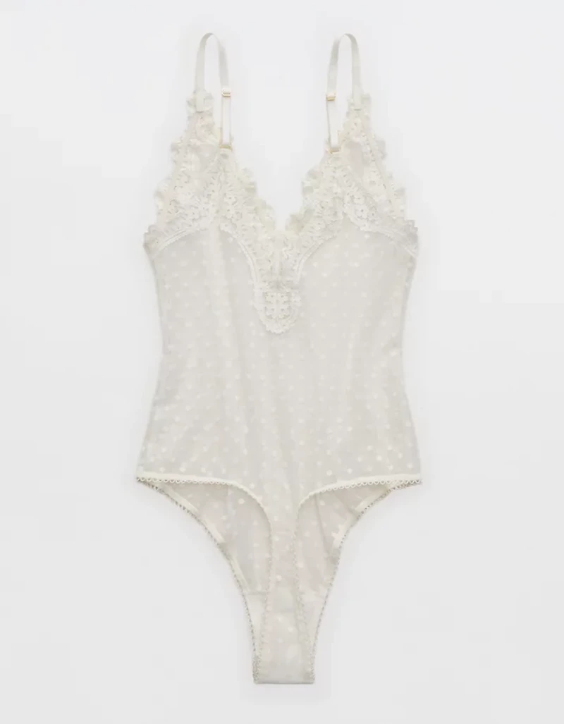 Show Off Sheer Happiness Lace Bodysuit