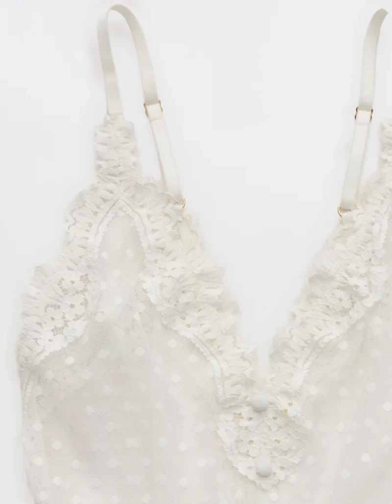 Show Off Sheer Happiness Lace Bodysuit