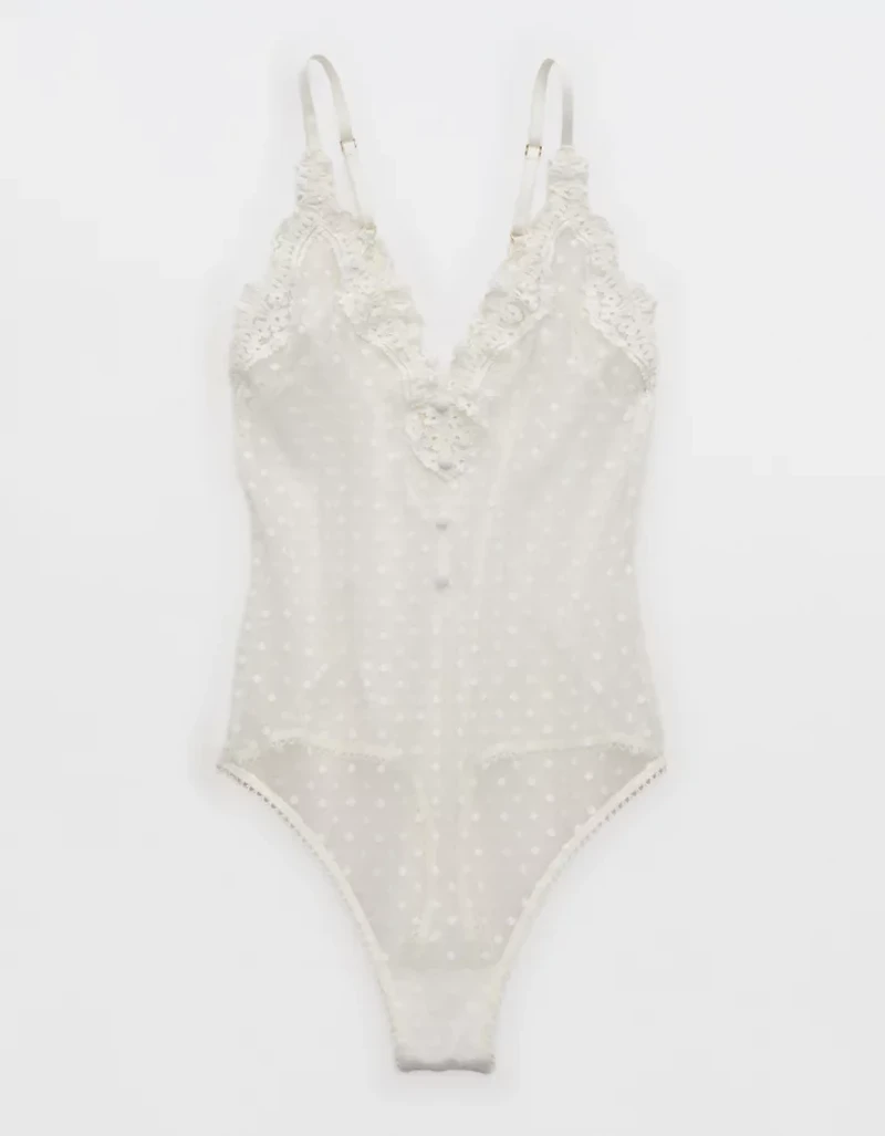 Show Off Sheer Happiness Lace Bodysuit