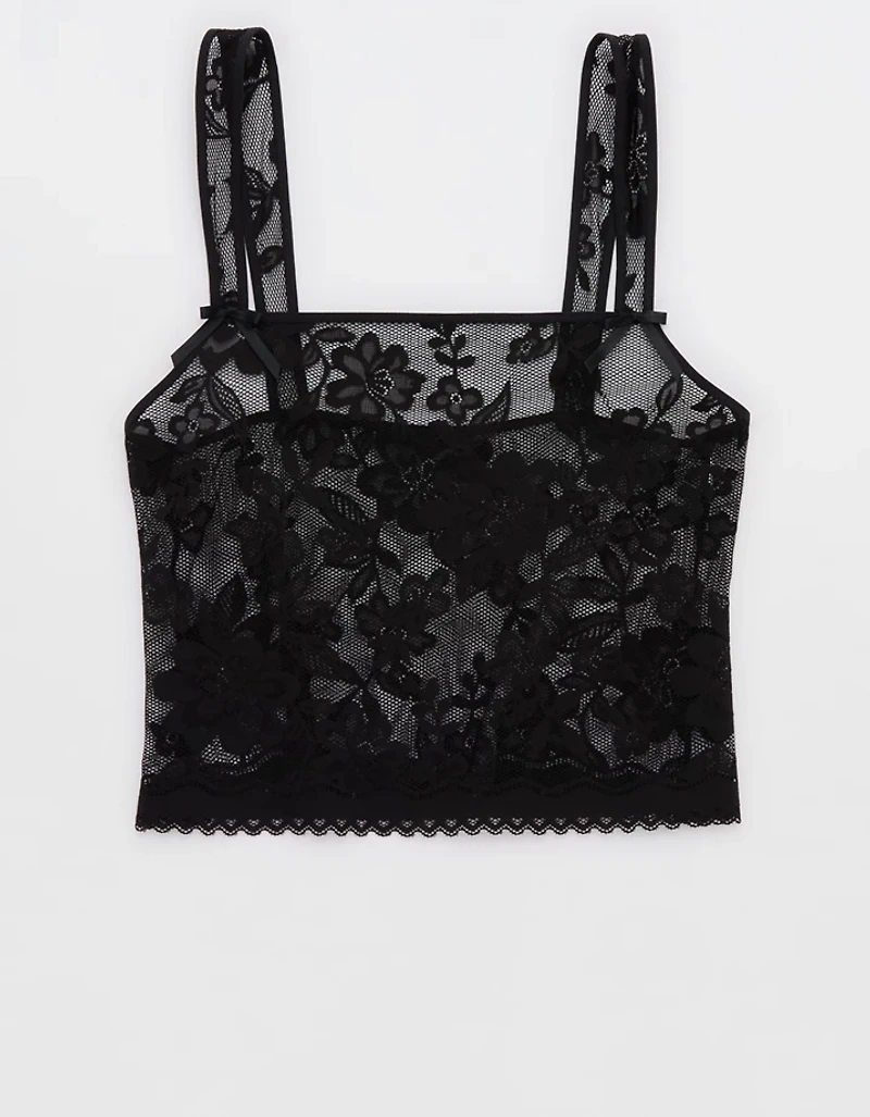 Show Off Feeling Femme Lace Tank Top