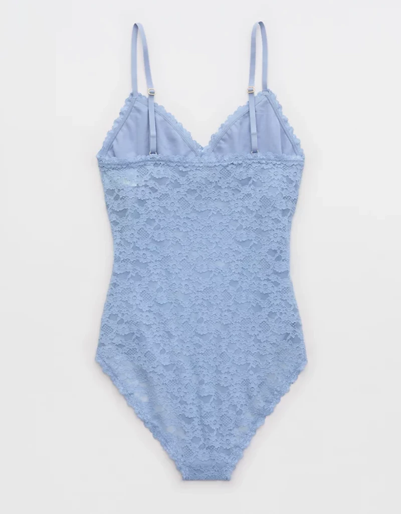 Show Off Vintage Lace Cut Out Bodysuit