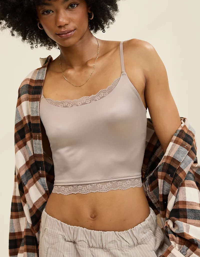 Show Off Shine Lace Tank Top