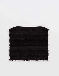 Show Off Festival Lace Ruffle Tank Top