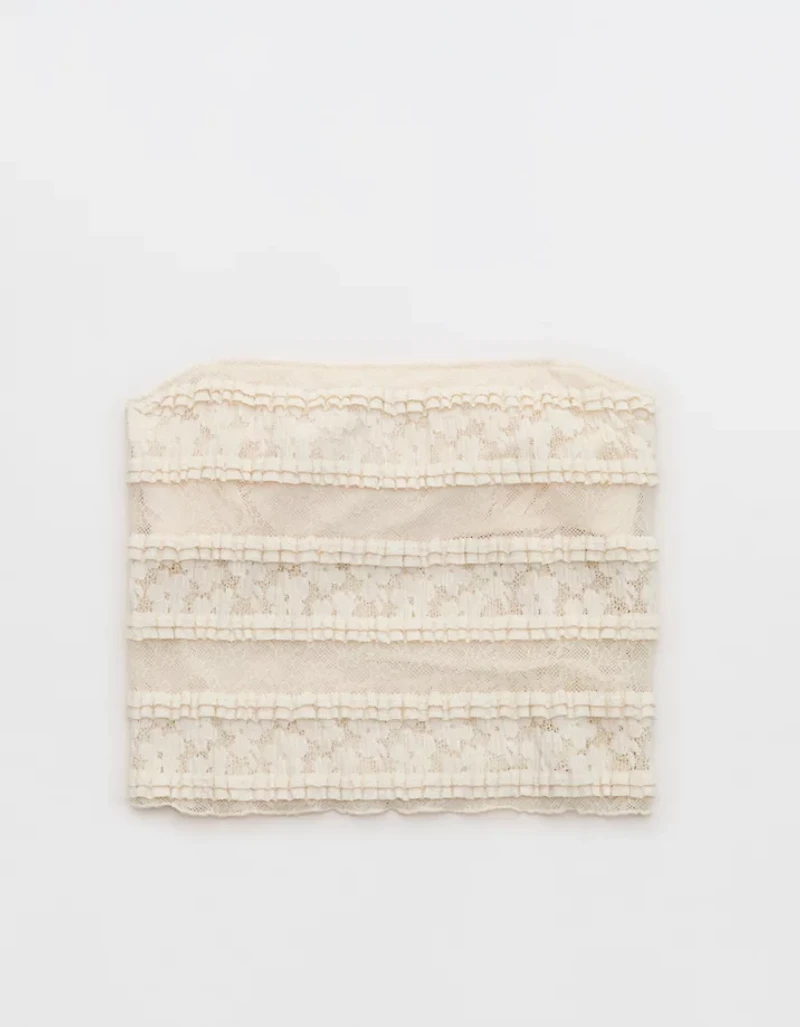 Show Off Festival Lace Ruffle Tank Top