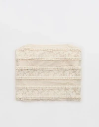 Show Off Festival Lace Ruffle Tank Top