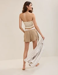 Show Off Festival Lace Ruffle Tank Top
