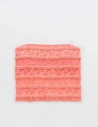 Show Off Festival Lace Ruffle Tank Top