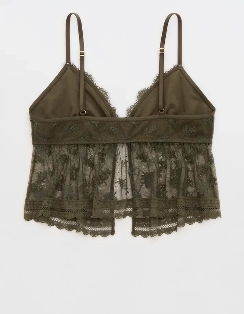 Show Off Midnight Romance Lace Bra Top