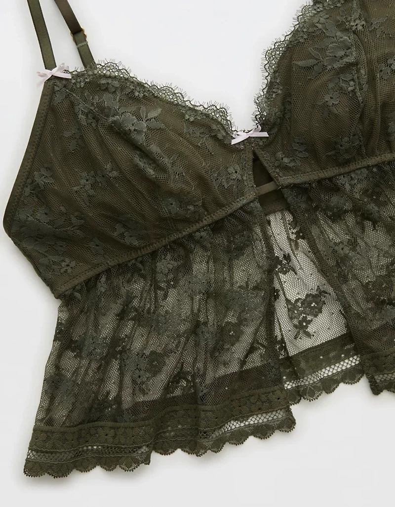 Show Off Midnight Romance Lace Bra Top