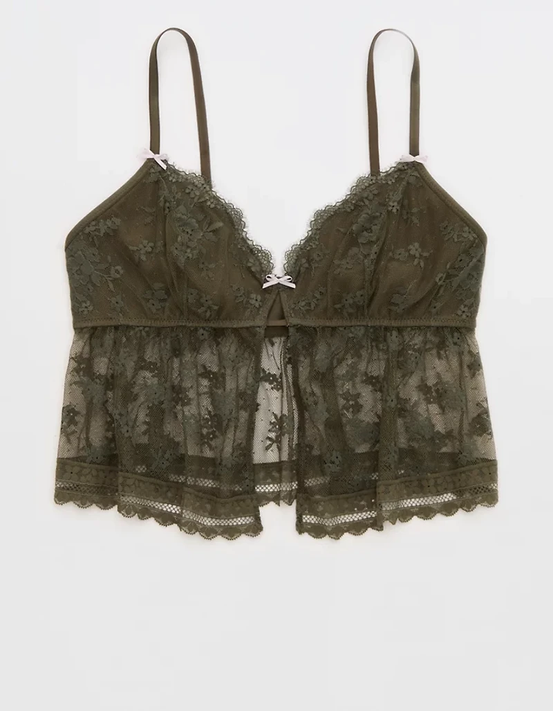 Show Off Midnight Romance Lace Bra Top