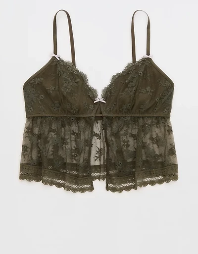 Show Off Midnight Romance Lace Bra Top
