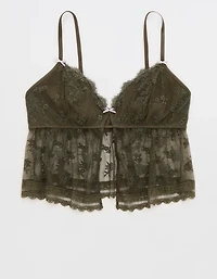 Show Off Midnight Romance Lace Bra Top