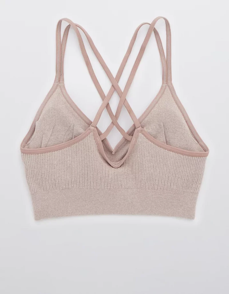 Aerie Seamless Strappy Padded Bralette