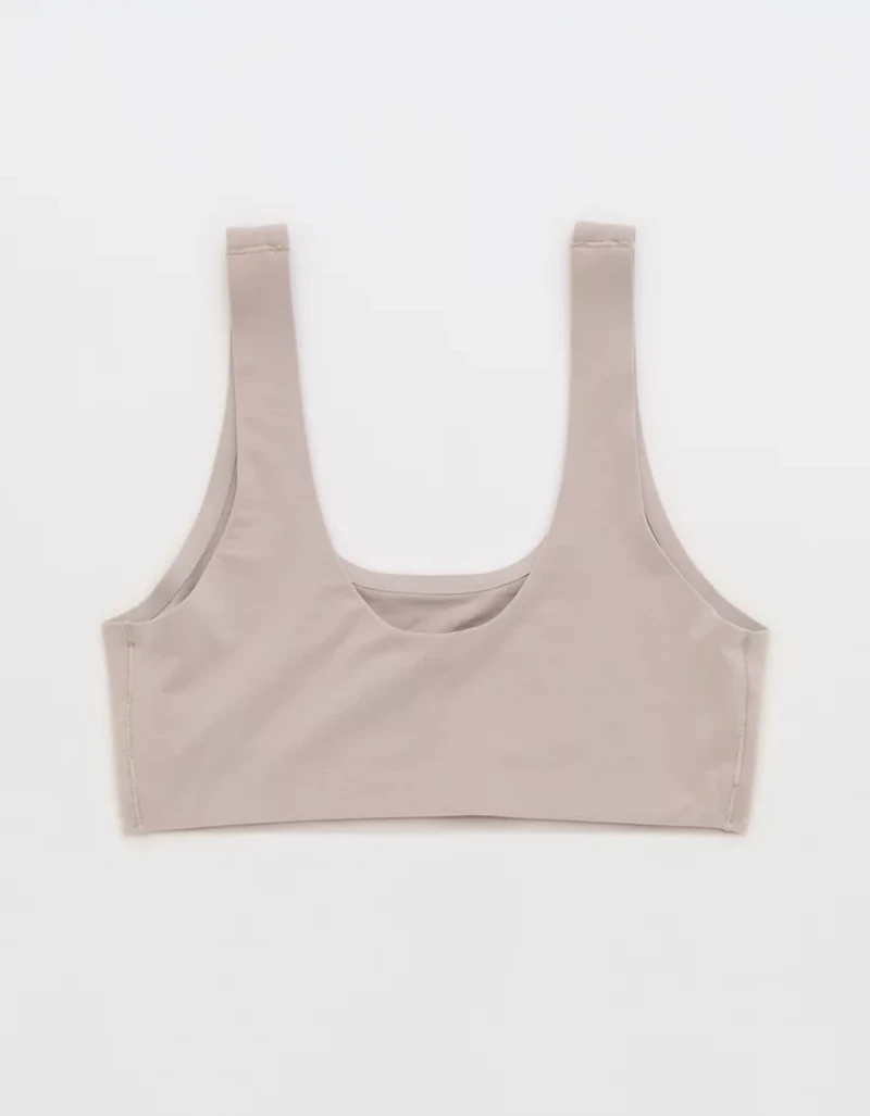 SMOOTHEZ Cotton Blend Scoop Bralette
