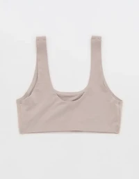 SMOOTHEZ Cotton Blend Scoop Bralette