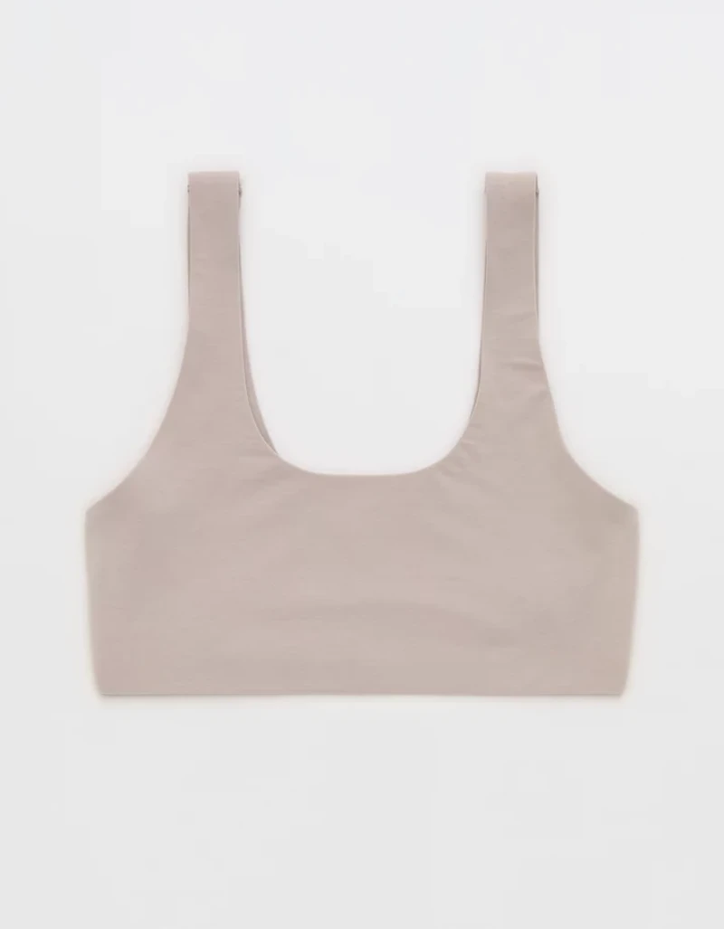SMOOTHEZ Cotton Blend Scoop Bralette