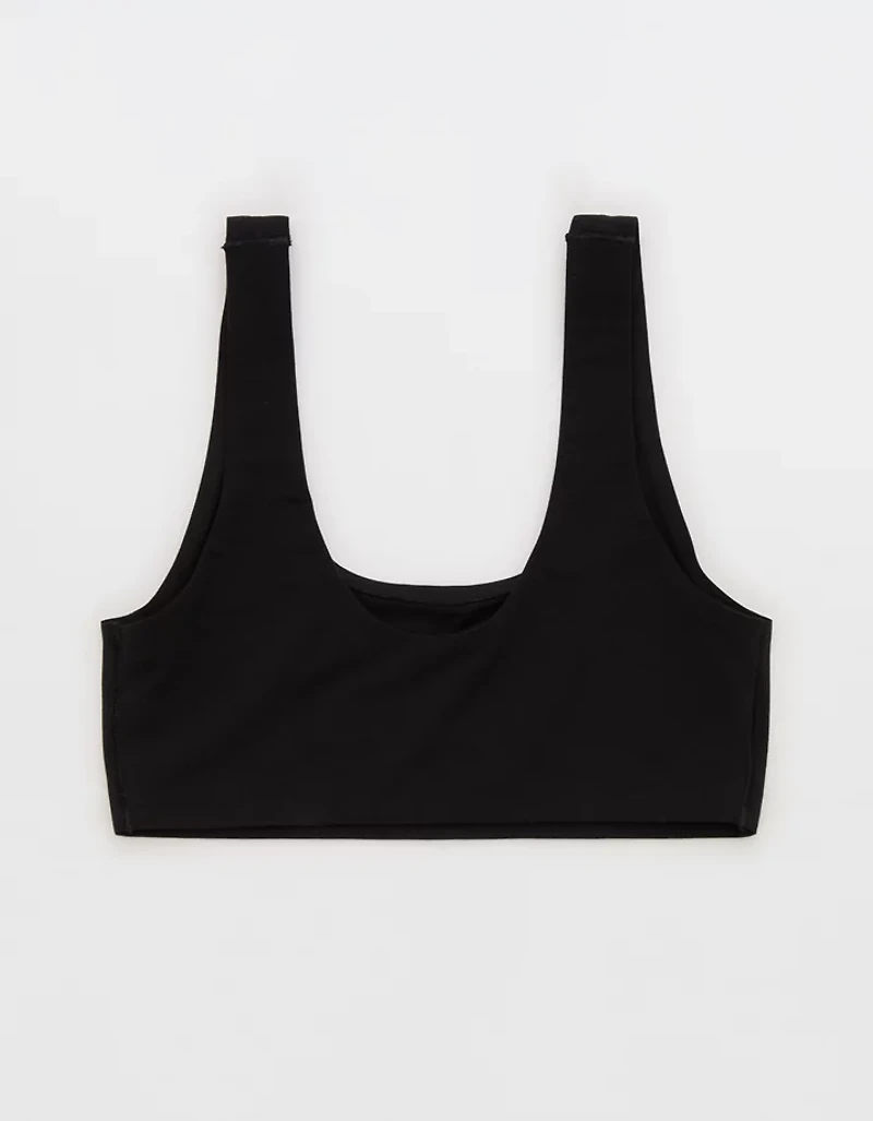 SMOOTHEZ Cotton Blend Scoop Bralette