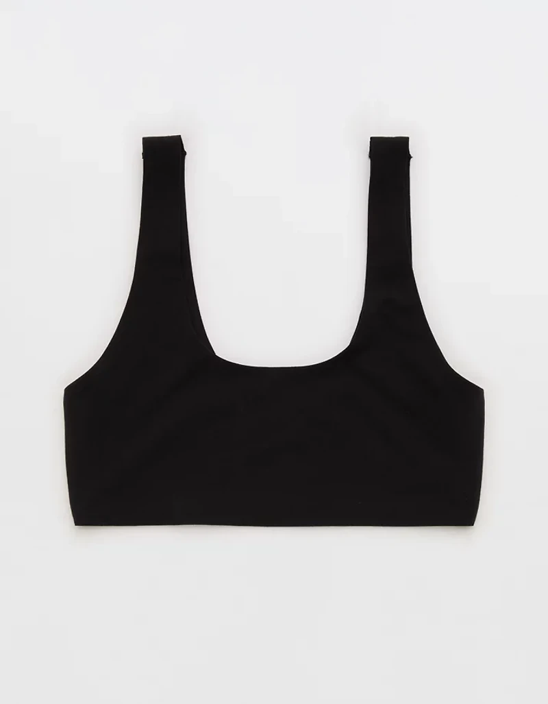 SMOOTHEZ Cotton Blend Scoop Bralette