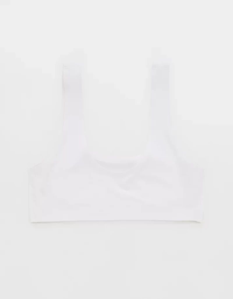 SMOOTHEZ Cotton Blend Scoop Bralette