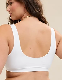 SMOOTHEZ Cotton Blend Scoop Bralette