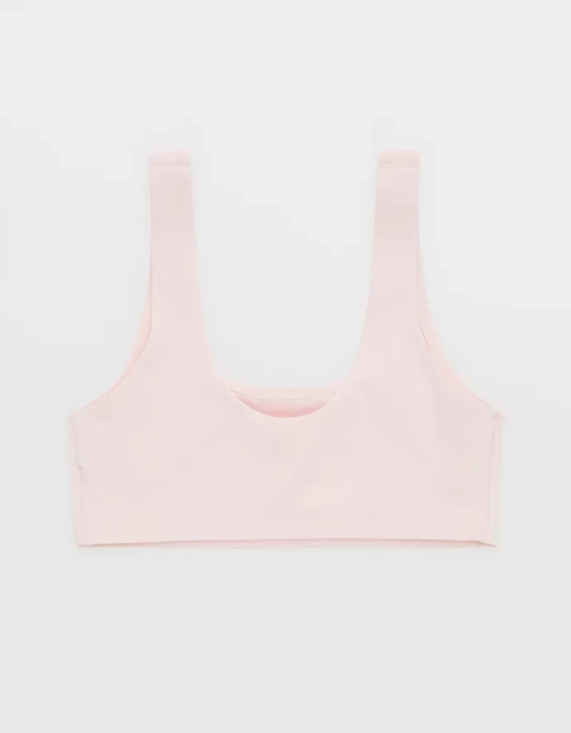 SMOOTHEZ Cotton Blend Scoop Bralette