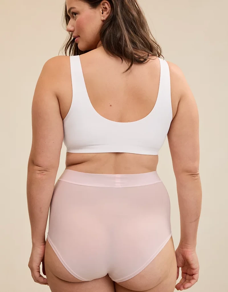 SMOOTHEZ Cotton Blend Scoop Bralette