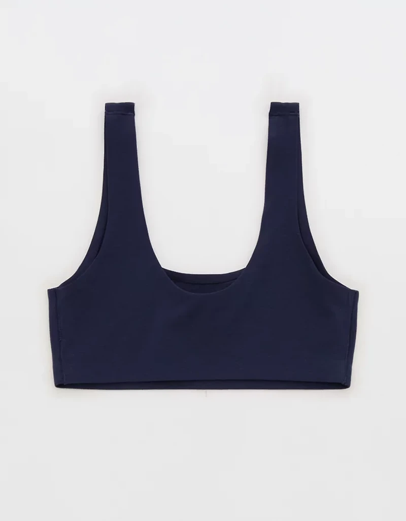 SMOOTHEZ Cotton Blend Scoop Bralette
