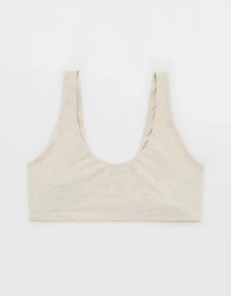 SMOOTHEZ Everyday Jacquard Scoop Bralette