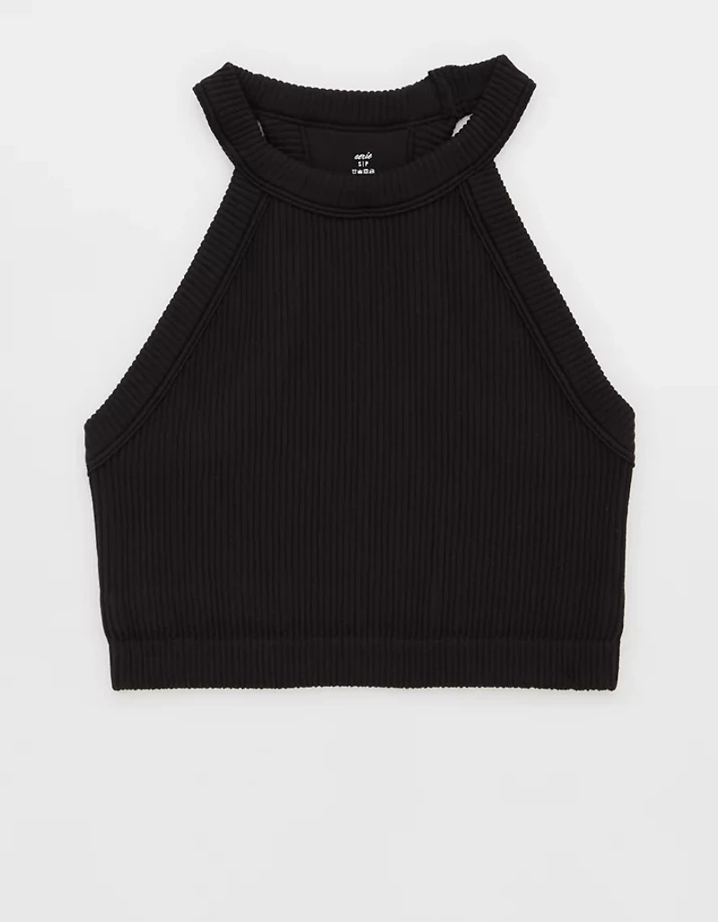 Superchill Seamless High Neck Bra Top