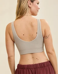 Superchill Seamless Padded Voop Bralette