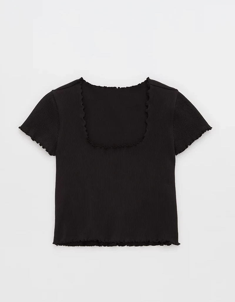 Superchill Seamless Ruffle Bra Top