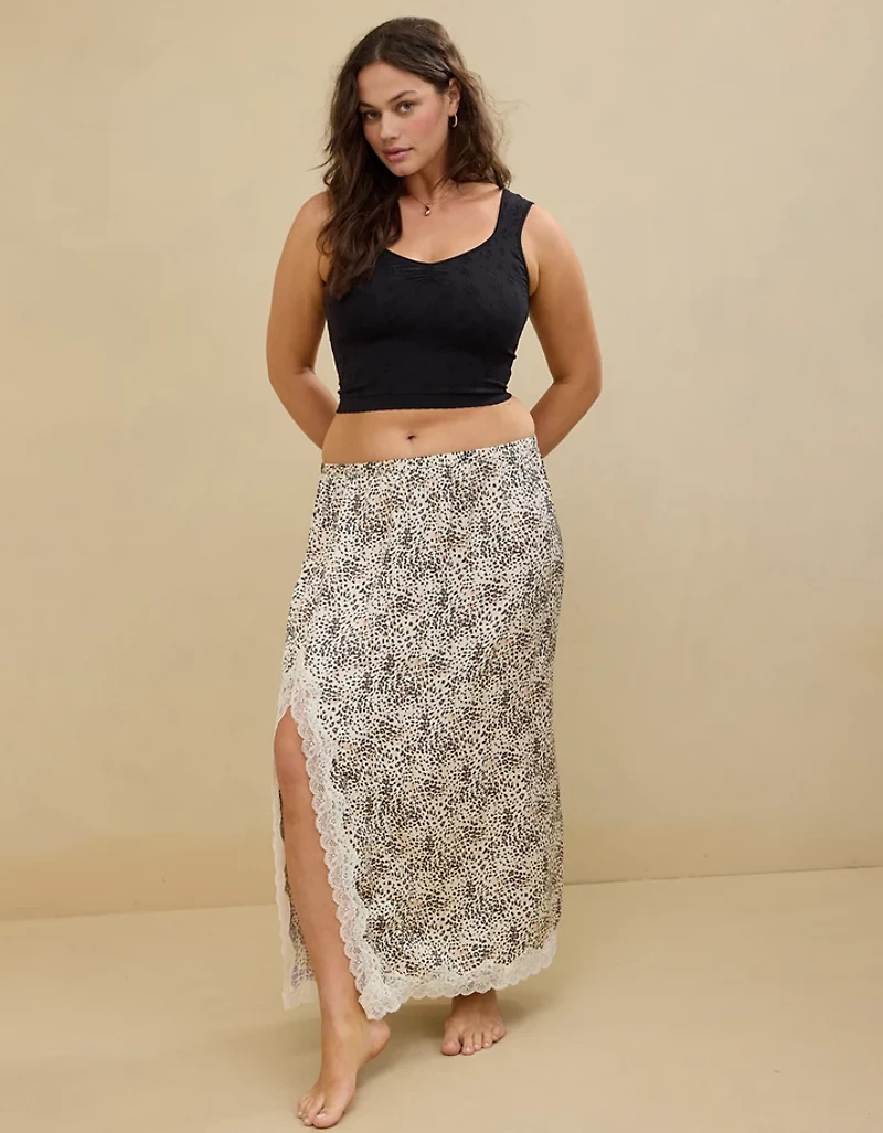 Superchill Seamless Floral Jacquard Bra Top