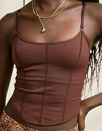 Superchill Seamless Corset Tank Top