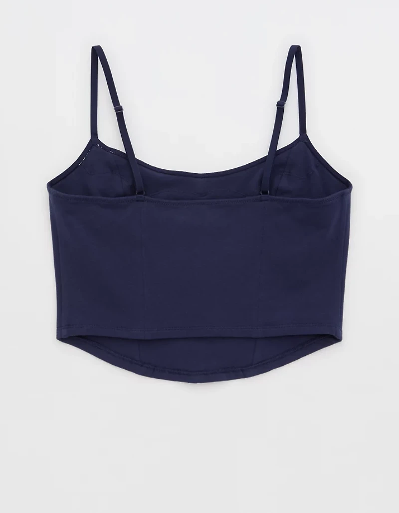 Superchill Cotton Lace Corset Bra Top