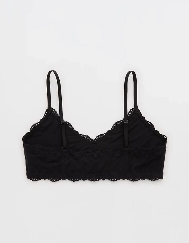 OVERSLEPT By Aerie Modal Lace Trim Bralette